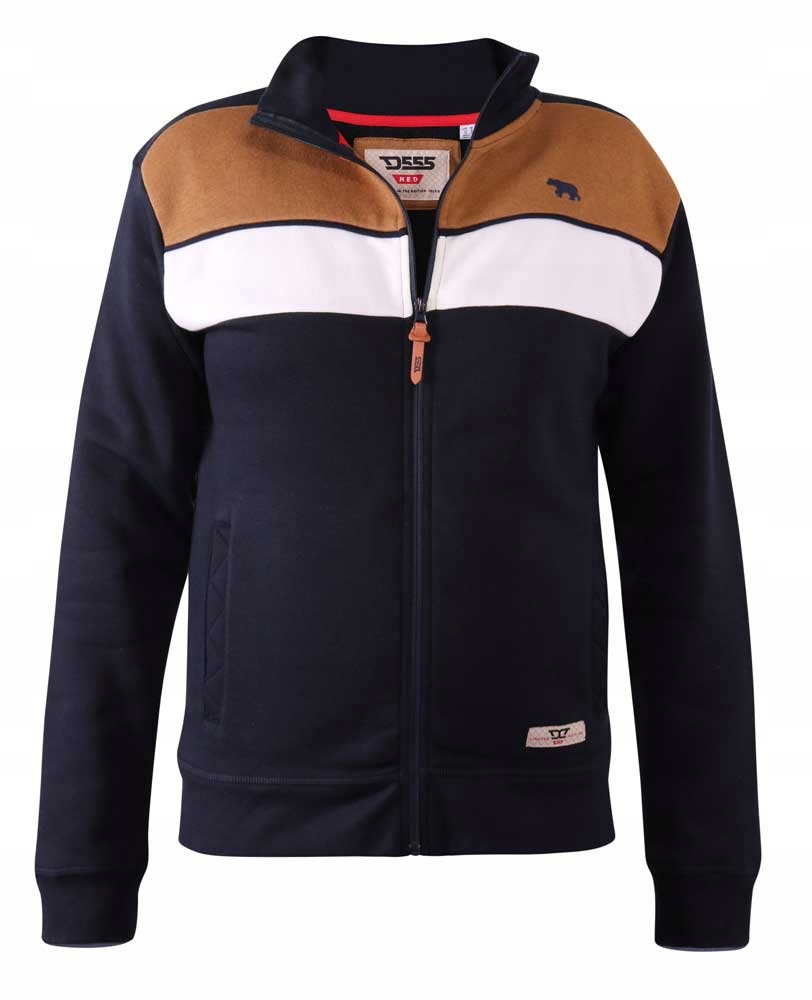 Velké Rozměry Rozepínací Mikina Duke D555 U.k Style Willowbrook 3XL obvod 152 cm