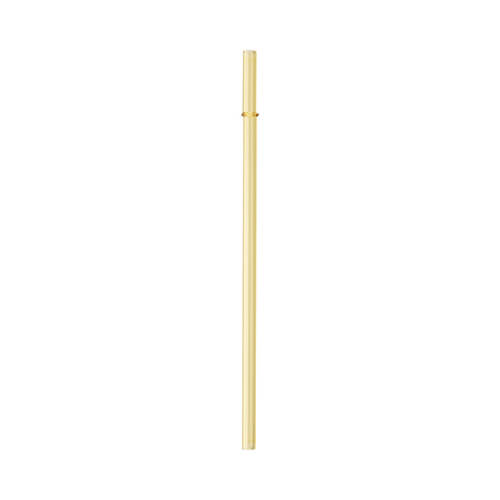 

Prosta szklana słomka 23 cm żółta