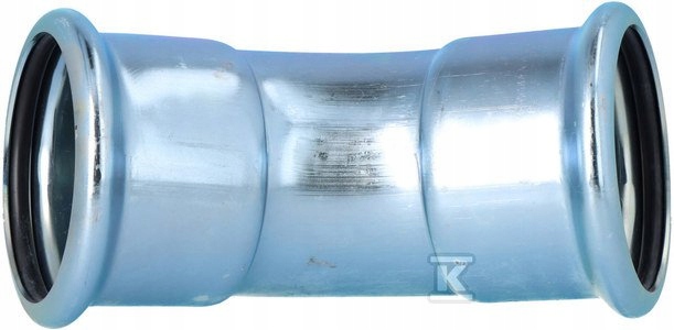 Koleno 89X89 45ST Ocel Lis