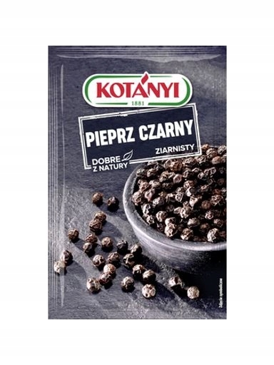 Levně 10 x Kotanyi Pepř Černý zrnitý 20 g
