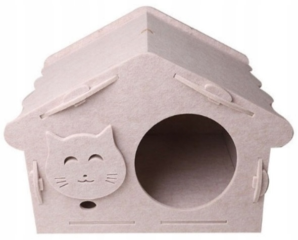 Legowisko Dla Kota Domek Budka XL Filcowy