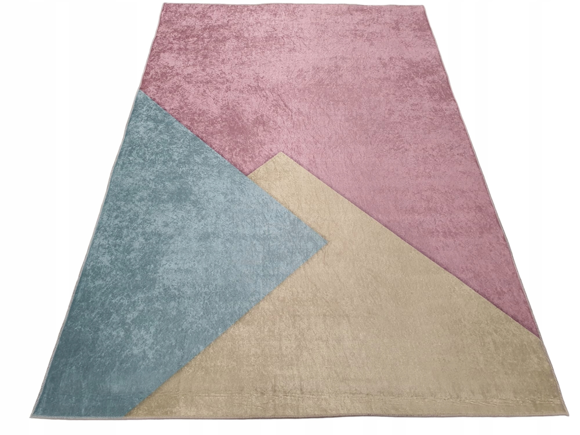 Dywan DIGITAL PASTEL pastele geometryczny 80x150 geo młodzieżowy pastelowy