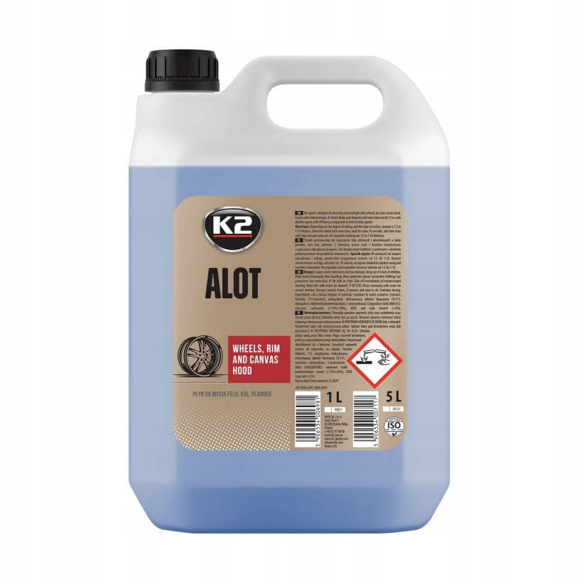 

K2 Alot Płyn Do Mycia Felg Kół Plandek 5L M121