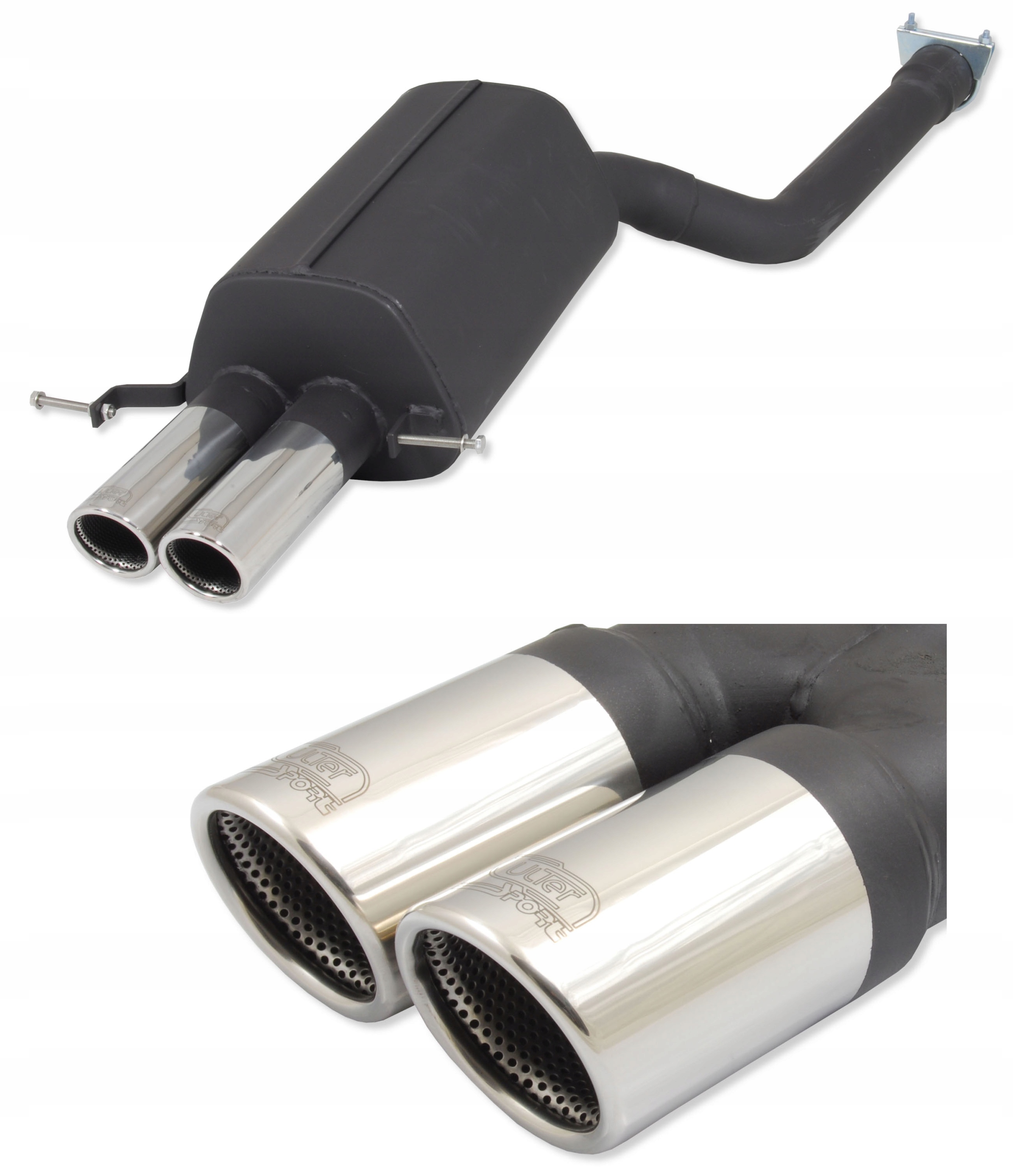 102-220/70RS (5) - Спортивний глушник BMW E60, E61 530d седан