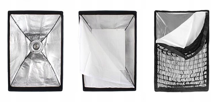 Softbox 80x120cm z Gridem, mocowanie Bowens Kod producenta 624