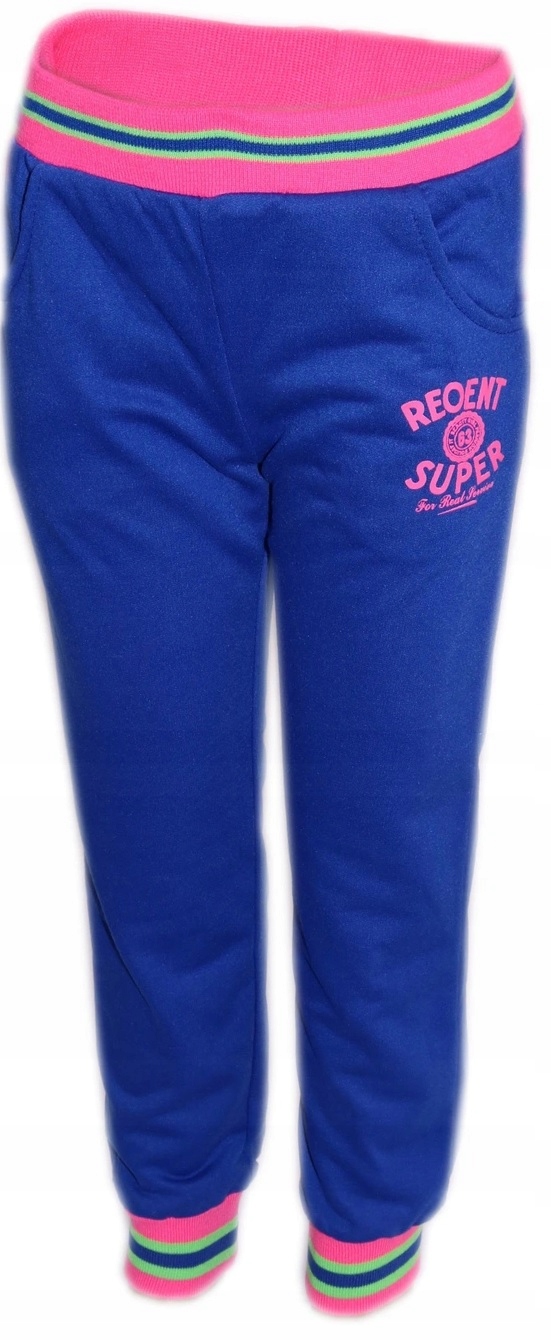 Dziewczęce spodnie dresowe 98-104