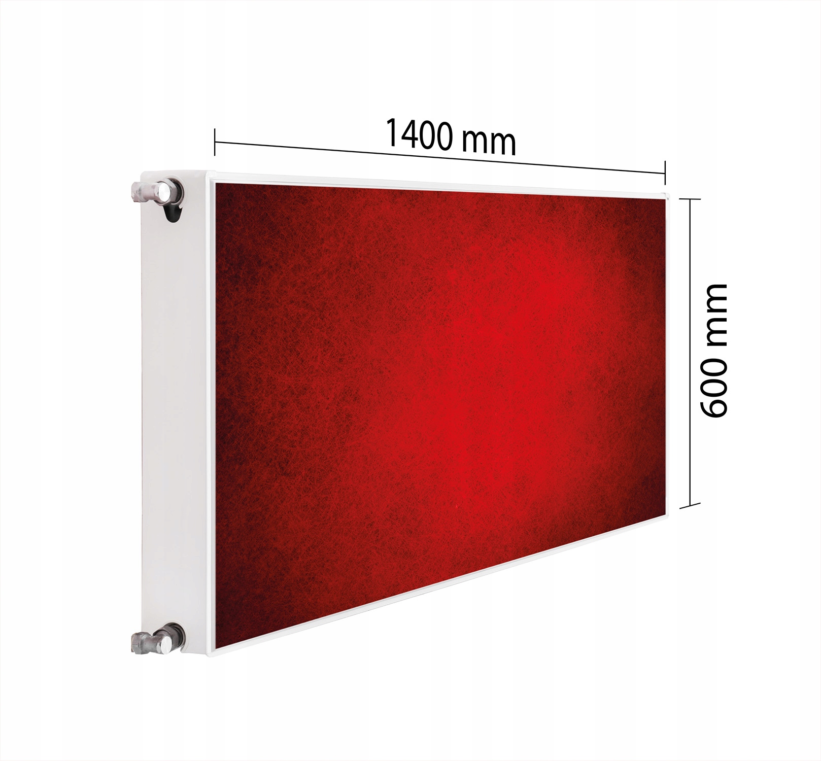 Magnetická Maskovačka Kaloryfer 140x60 Červená Podložka Magnet