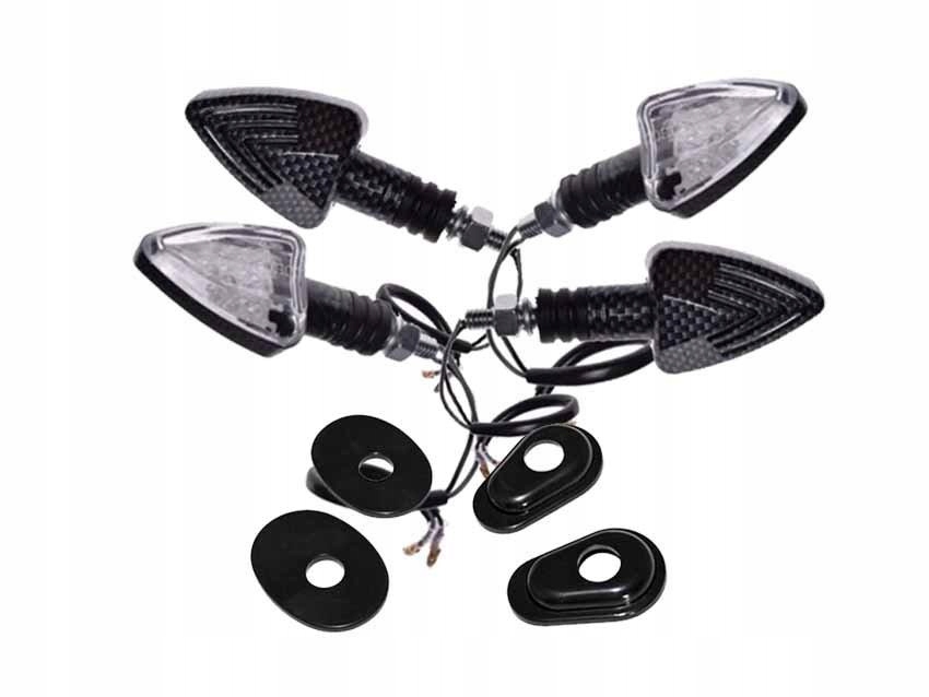 X123 - Заглушки указателя поворота Yamaha YZF R6 LED carbon