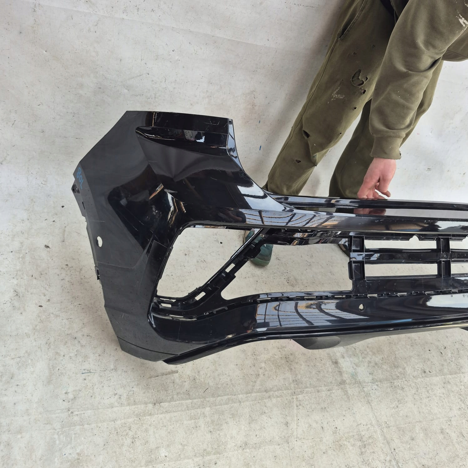 VW T-ROC R-LINE LIFT 21-> bumper rear part rear 6XPDC
