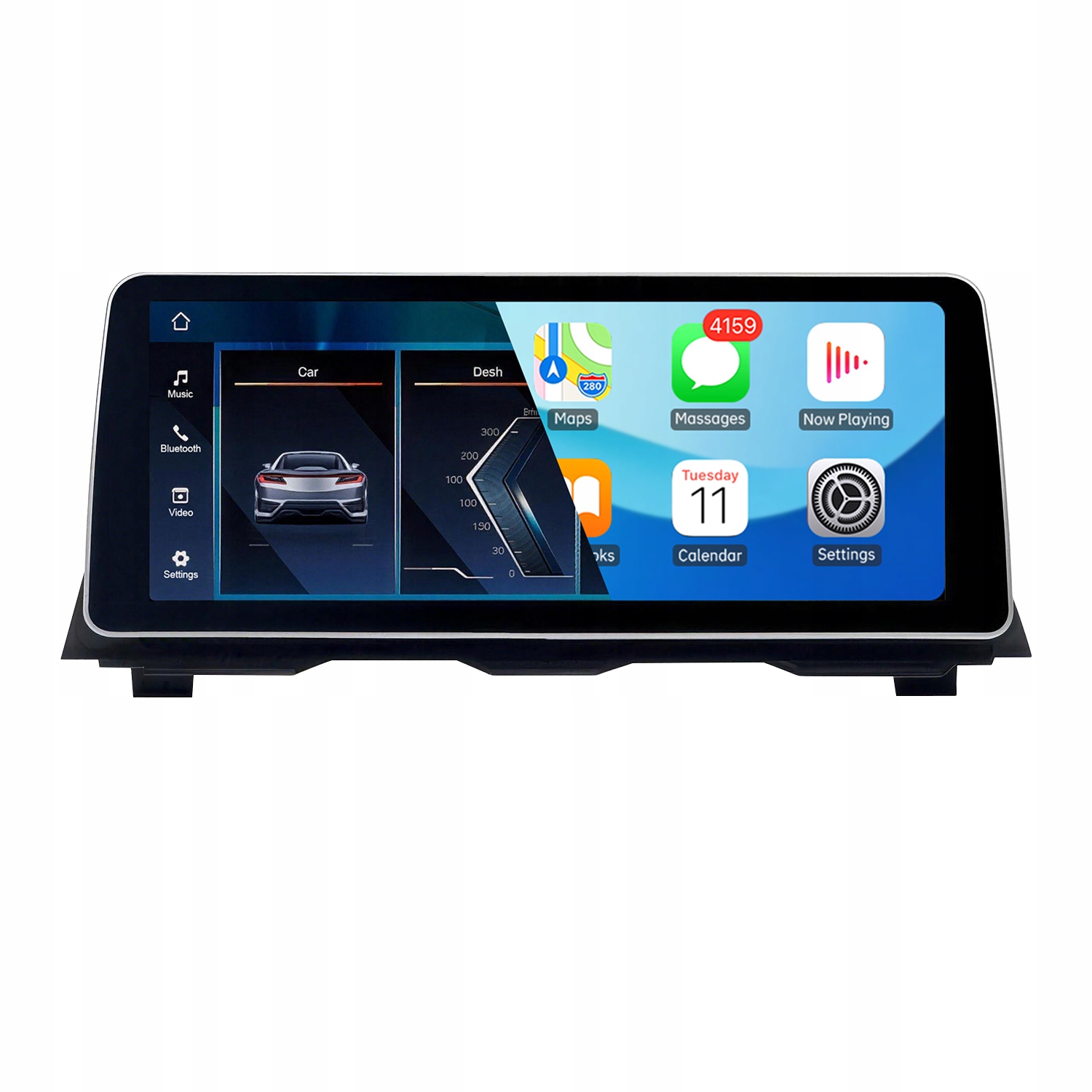 12,3-palcové 8-jadrové Android autorádio pre Bmw X5 F10 F11 2013-2017 Nbt