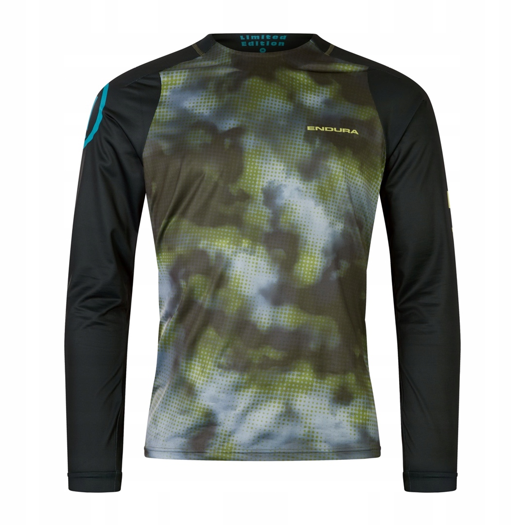 Koszulka Dłg.endura Pixel Cloud Ltd L Green
