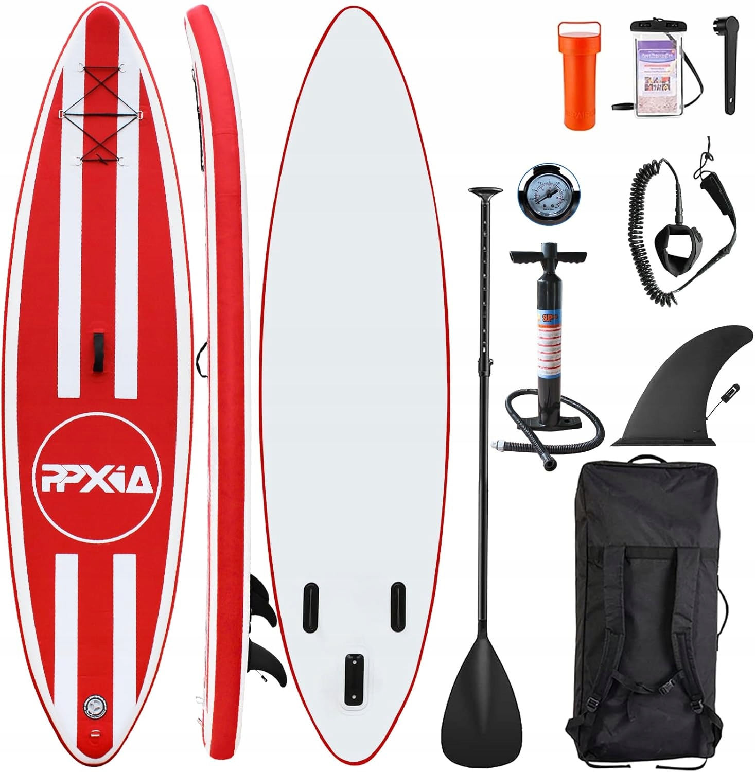 Sup Deska Do Pływania Pompowana Ppxia 320x83x15CM Akcesoria