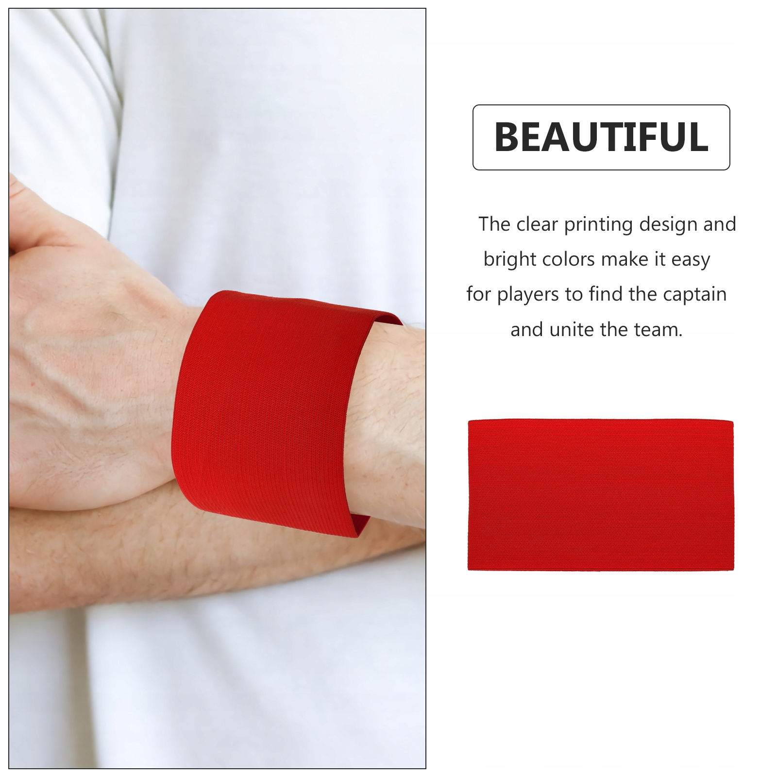 Puste flagi dla dorosłych opaska kapitana zespołu 4 szt Marka bez marki