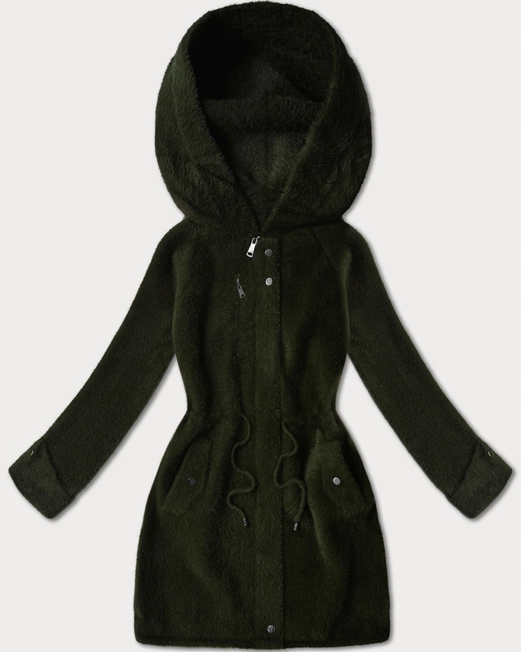 Vlněná Bunda Alpaka W214# Army Univerzální