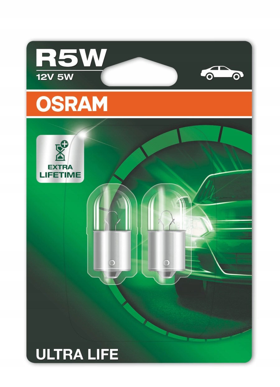 

Osram Żarówka R5W 12V 5W BA15s Ultra Life