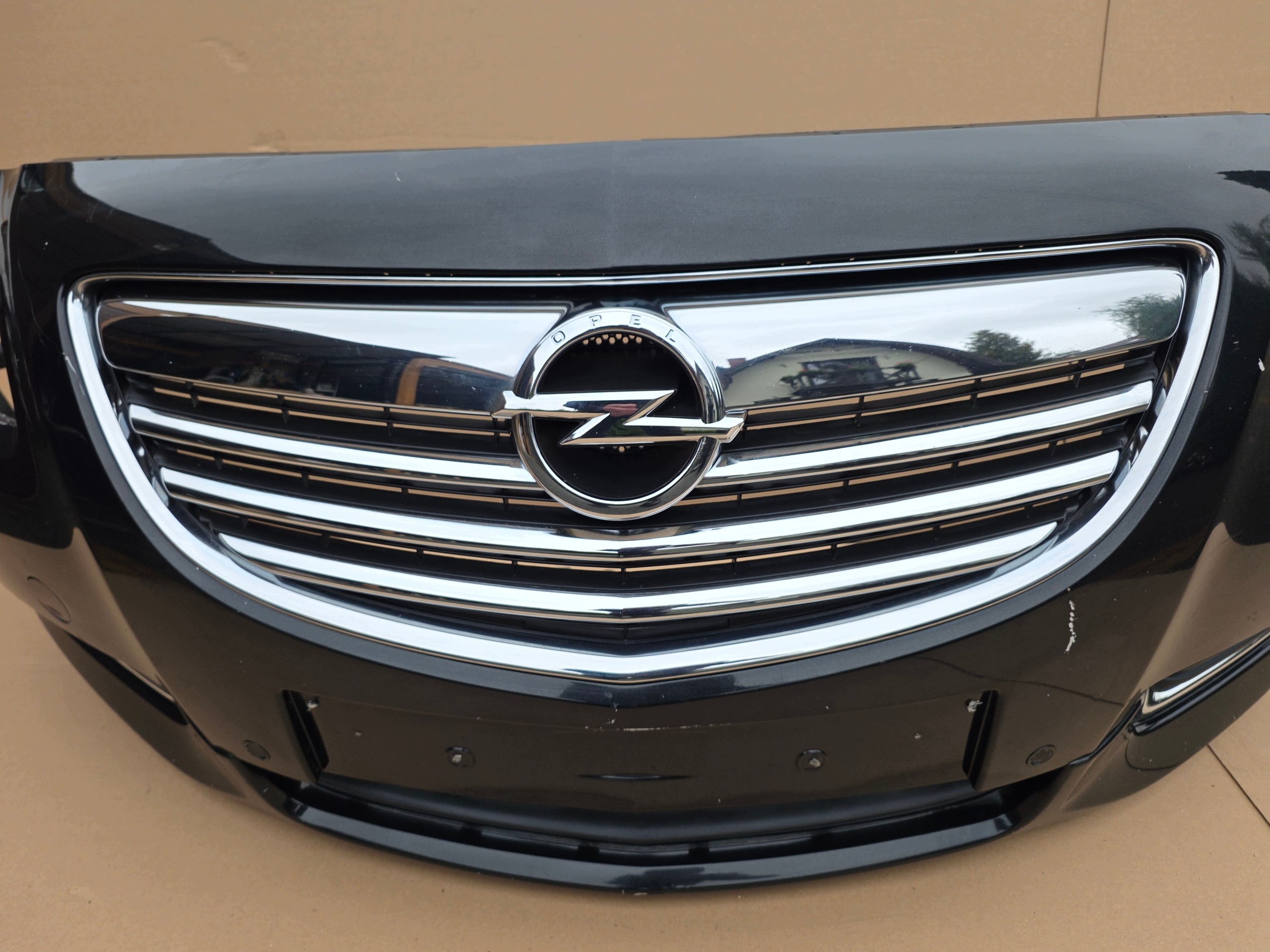 OPEL INSIGNIA A bumper front front PREKLADgrill 6 PDC washers xenon opc-line