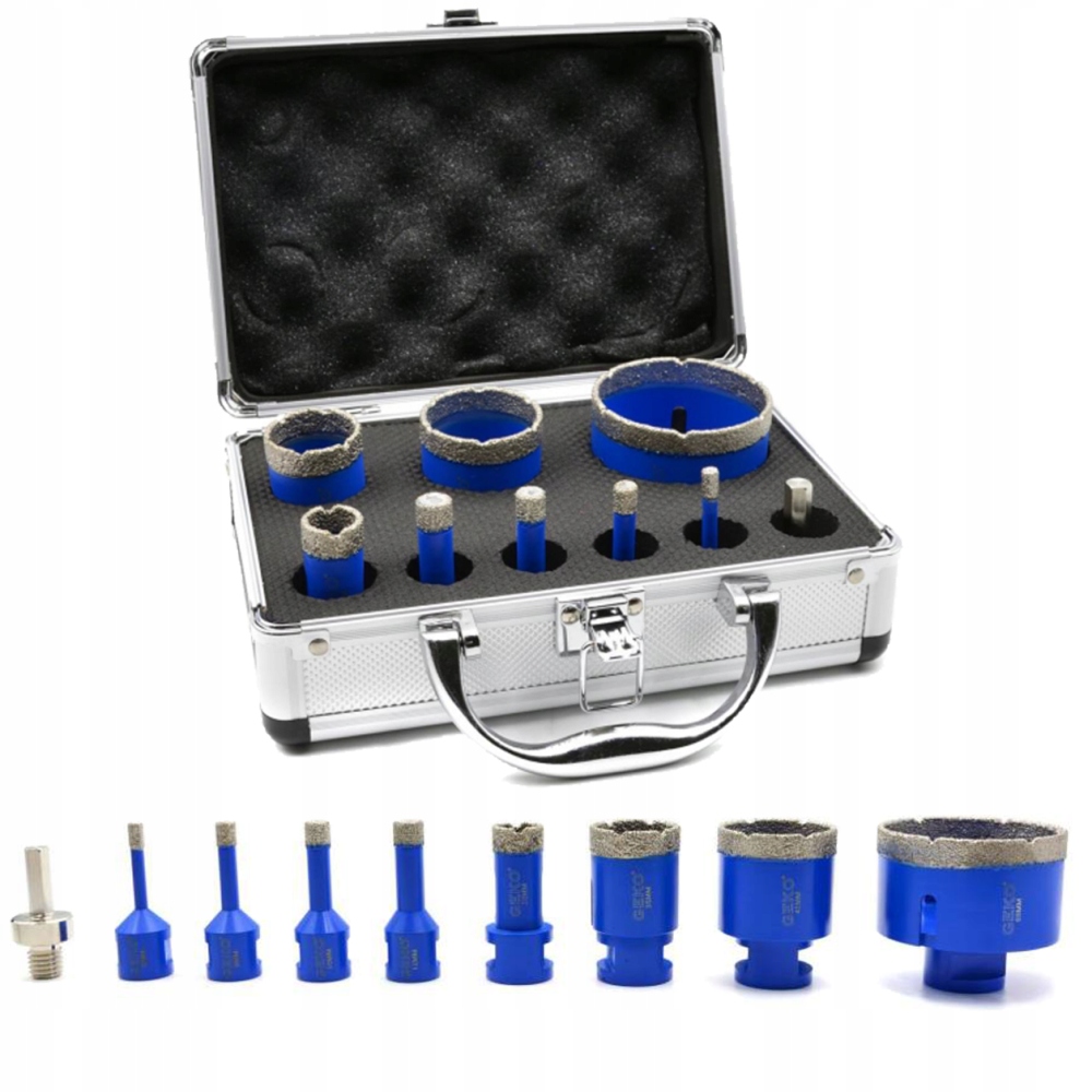 Otwornice Diamentowe Do Gresu Kamienia 6-68 Korony