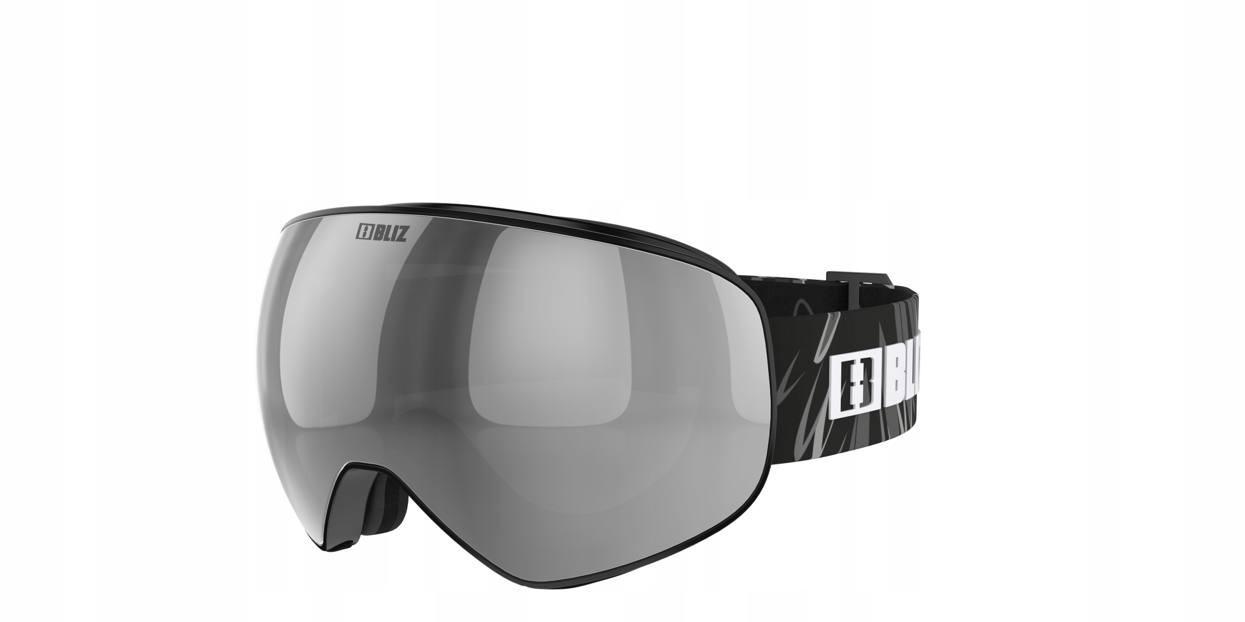 Brýle Bliz Floz matt Black/ Brown With Silver Mirror Lens KAT.3