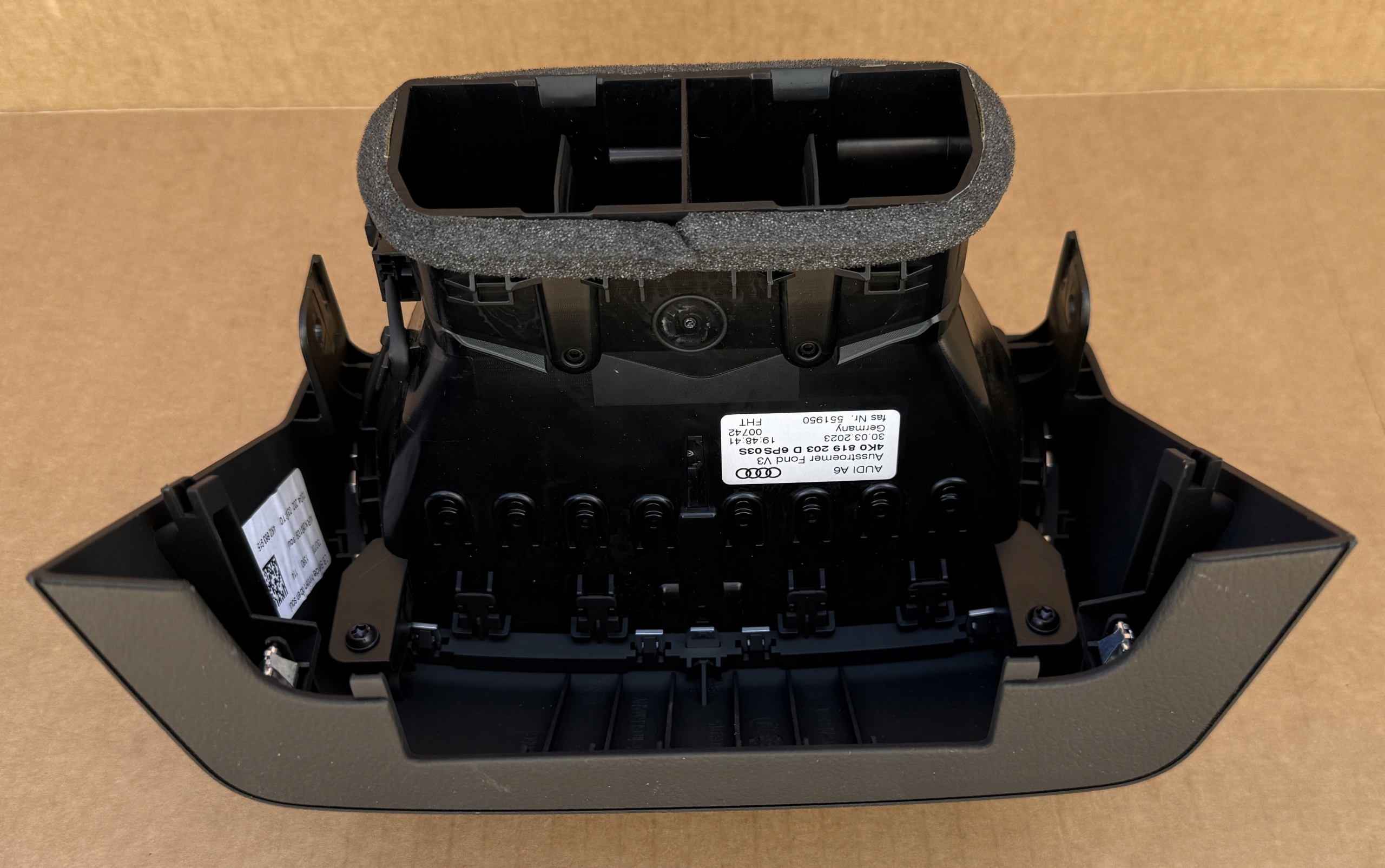 Klima TUNELU heck AUDI A6 C8 4K0863915 Original IDEAL