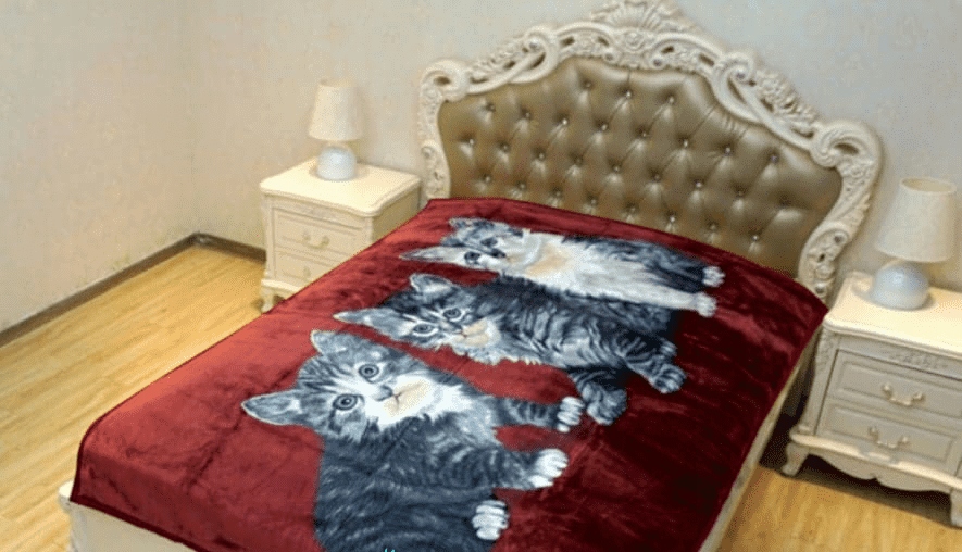 KOC AKRYLOWY NARZUTA 160x210 KONIE Rodzaj koc