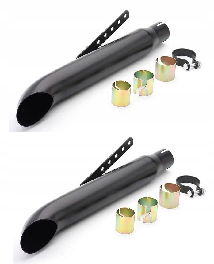 Tlumič Univerzální Levý Pravý Basový Výfuk Nízký Tón Chrom Chopper Custom