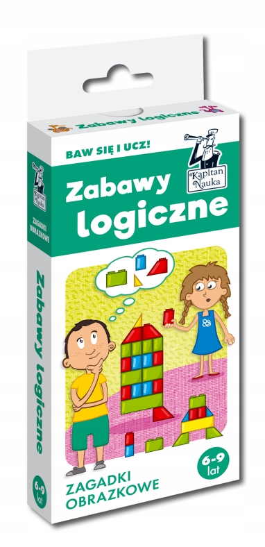 Zabawy logiczne Zagadki obrazkowe Kapitan Nauka