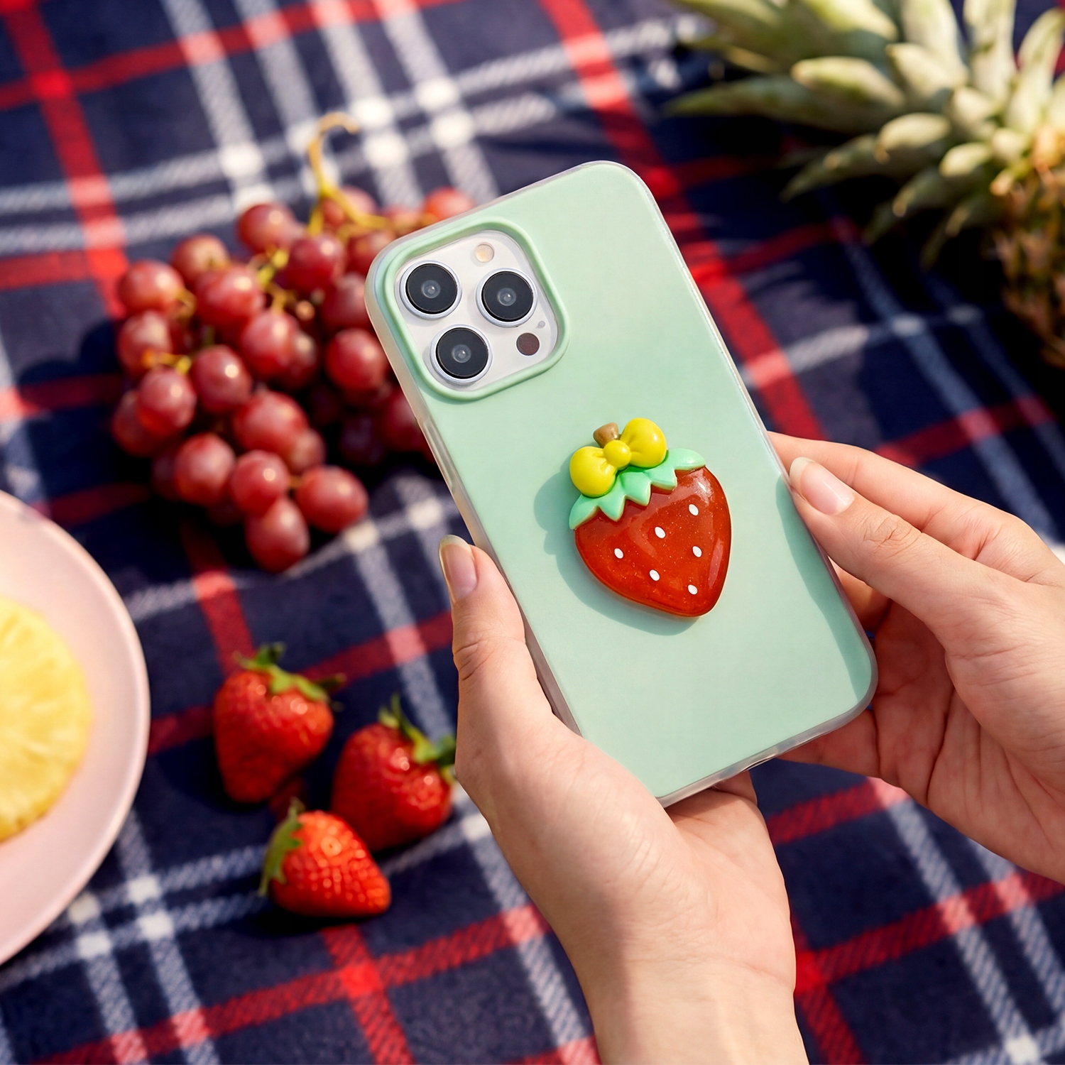 Nakładka Fruit 2in1 do iPhone 11 zielona