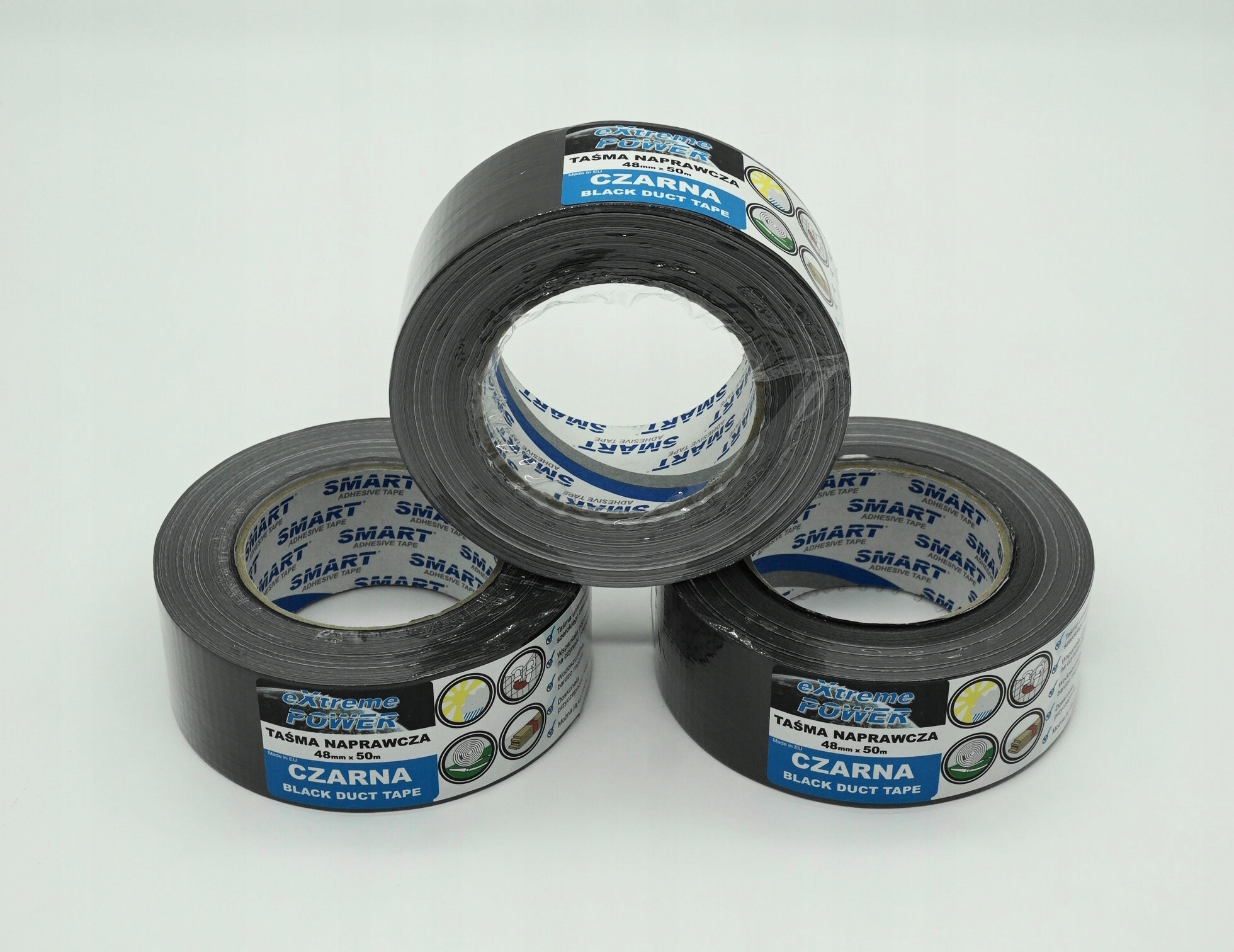 

Taśma Naprawcza Extreme Power Black 48 mm x 50 m