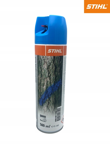 SPRAY FARBA STIHL ZNAKOWANIA DREWNA 500ml NIEBIESK