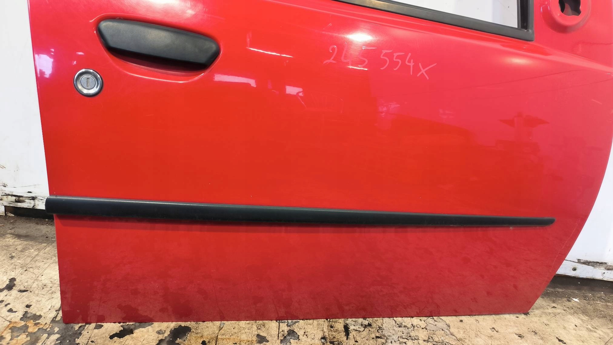 Tür rechts vorne rote FIAT PUNTO II