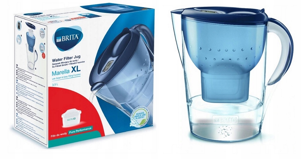 

Dzbanek Brita Marella XL 3.5L+1 filtr Brita Maxtra