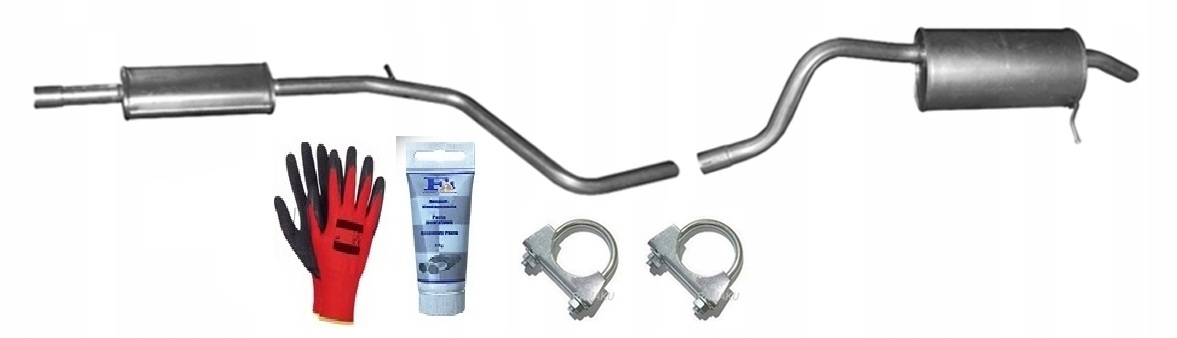 Dacia Dokker 1.2 TCe 85kW (od Roku 2012) sada Tlumičů Výfuku bonus