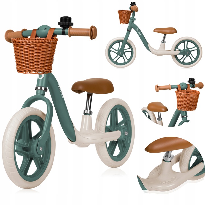 Rowerek Biegowy dla dzieci bezobsługowe koła regulowany Lionelo Alex Plus