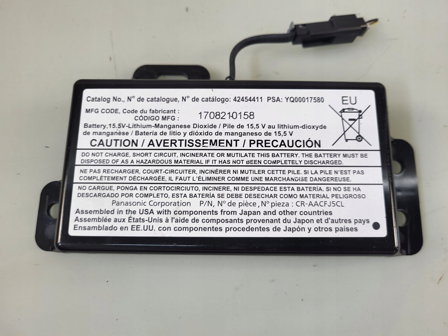 bateria akumulator 2.0 cdti OPEL INSIGNIA B 42454411