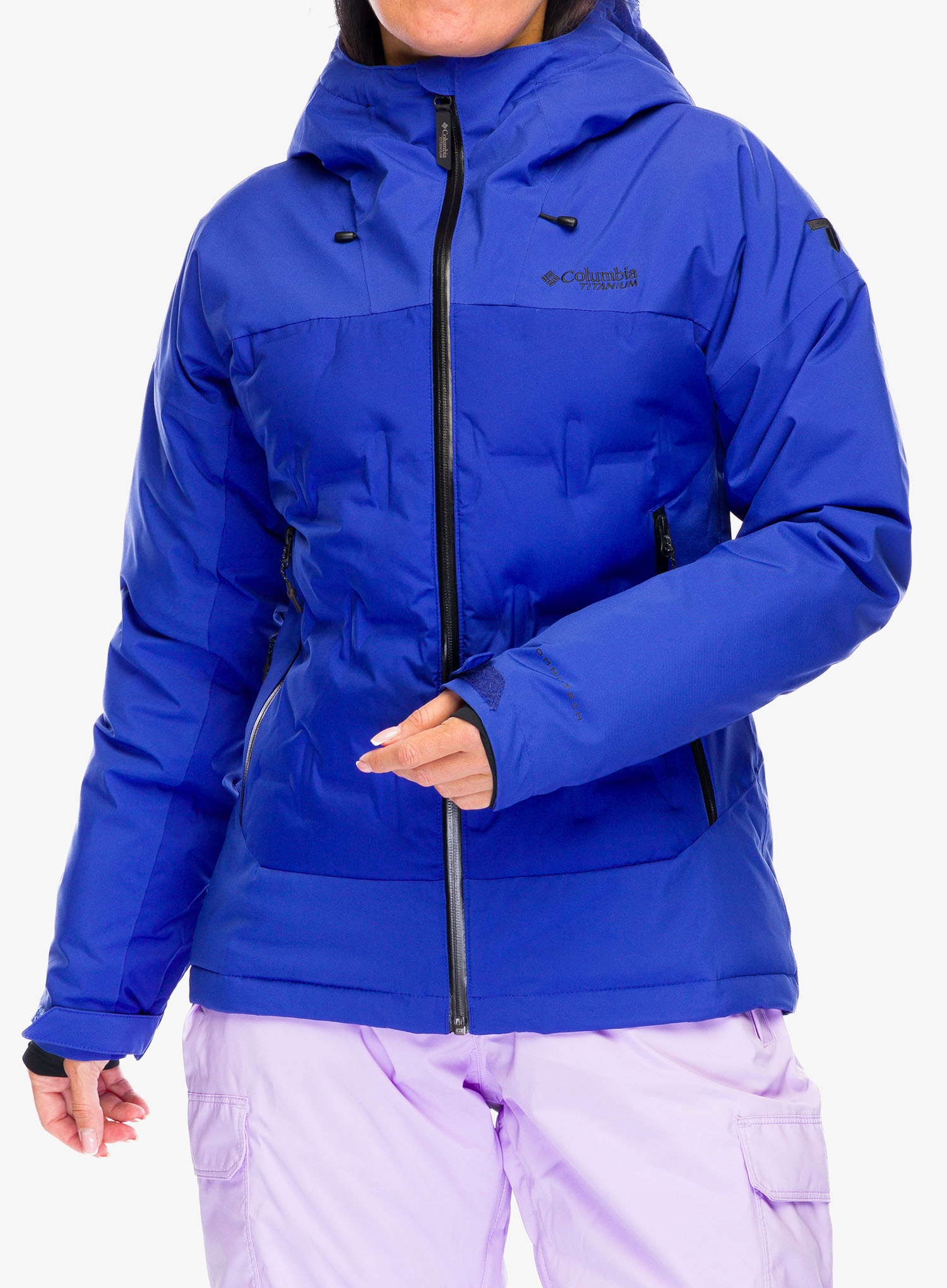 Dámská péřová bunda Columbia Wildcard IV Down Jacket clematis blue Xs