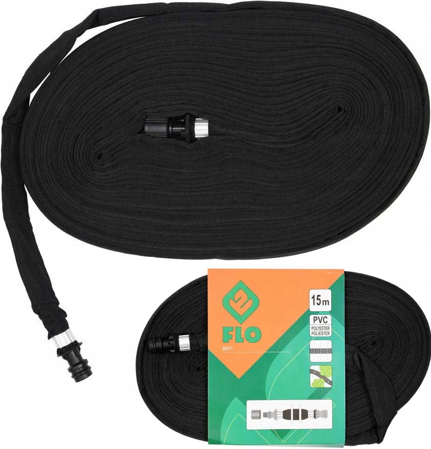 

Wąż Ogrodowy Kroplujący 16mm Do Nawadniania 15m