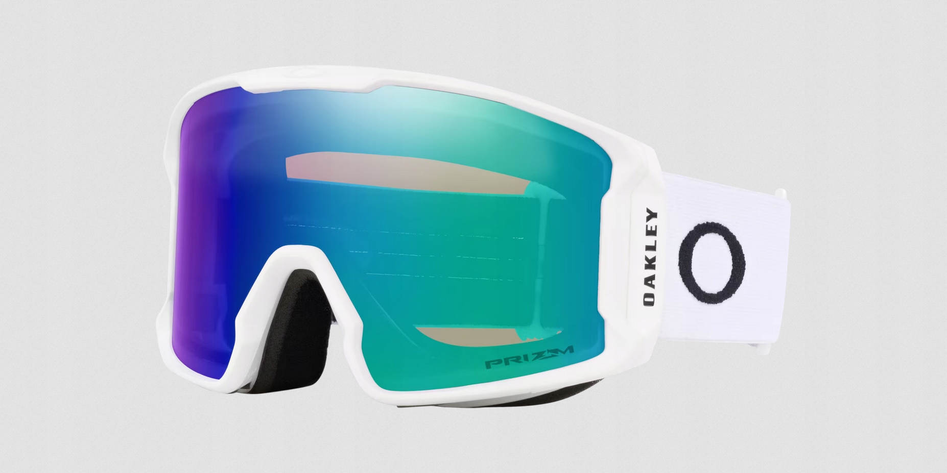Gogle Oakley Line Miner L Matte White Prizm Snow Argon Iridium OO7070-E6