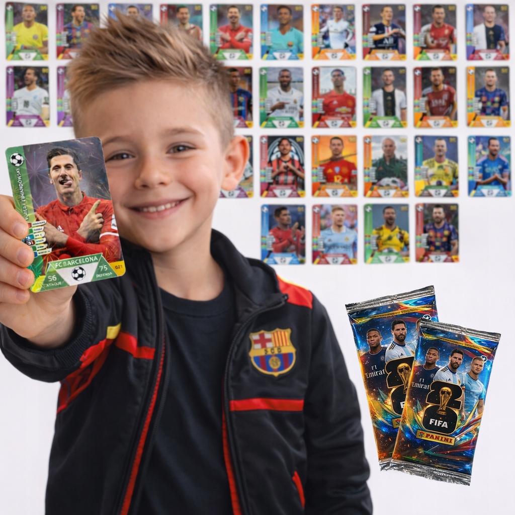 Karty Pilkarskie Panini Duży Zestaw Piłka Nożna Dla Dzieci Football