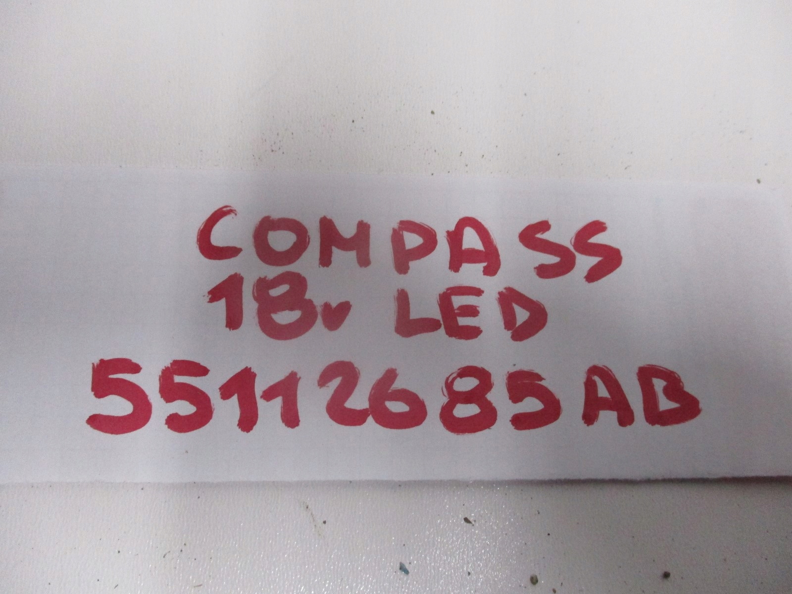 light lights rear. Jeep Compass II led 55112685AB 55112684AB