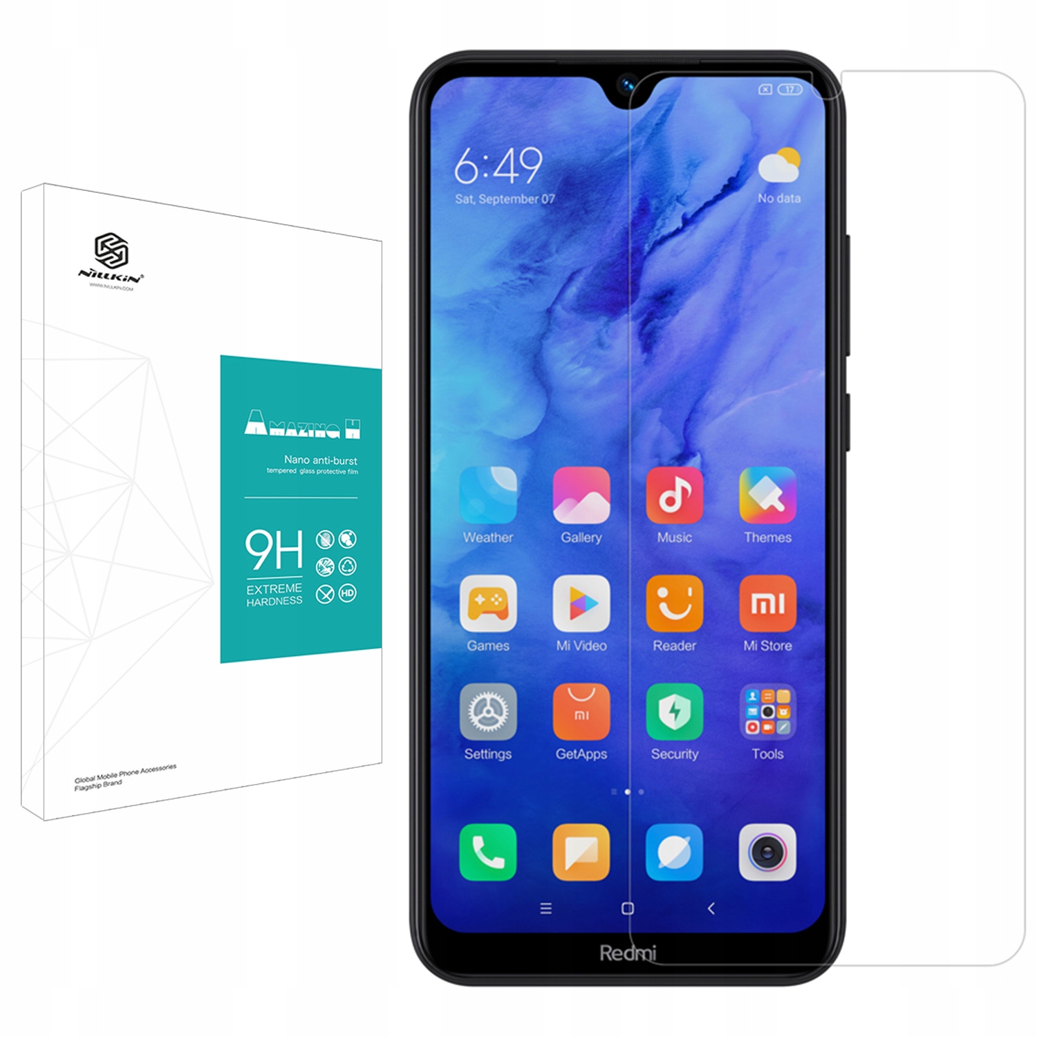 

Szkło hartowane Nillkin Amazing H Redmi Note 8T 9H
