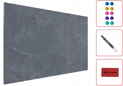 

Tablica Antracyt Marmur 60x40 magnesy turystyczne