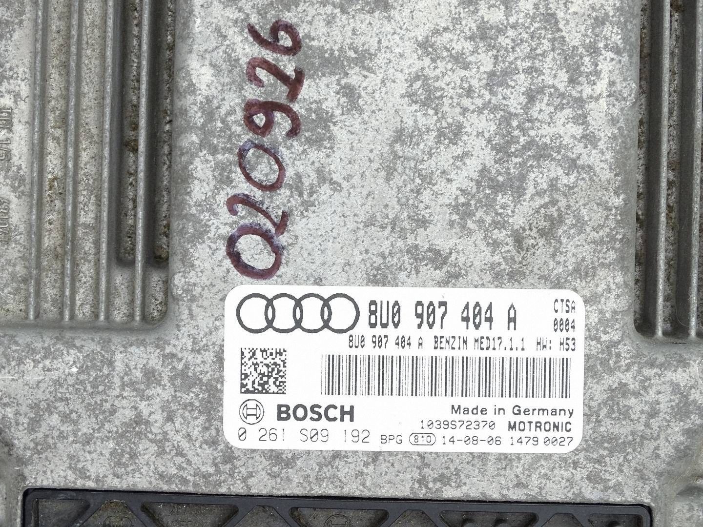 control unit computer of the engine ECU AUDI RSQ3 8U 2.5 TFSI CTSA 8U0907404A