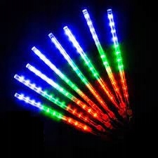 

Sople 50 cm Padający Śnieg Lampki Led Meteoryty K