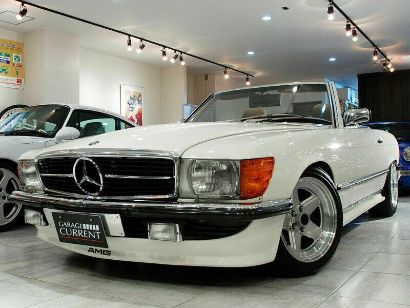 DOKŁADKA PRZEDNIEGO ZDERZAKA AMG MERCEDES SL R107 DOKŁADKA PRZÓD AMG NOWA