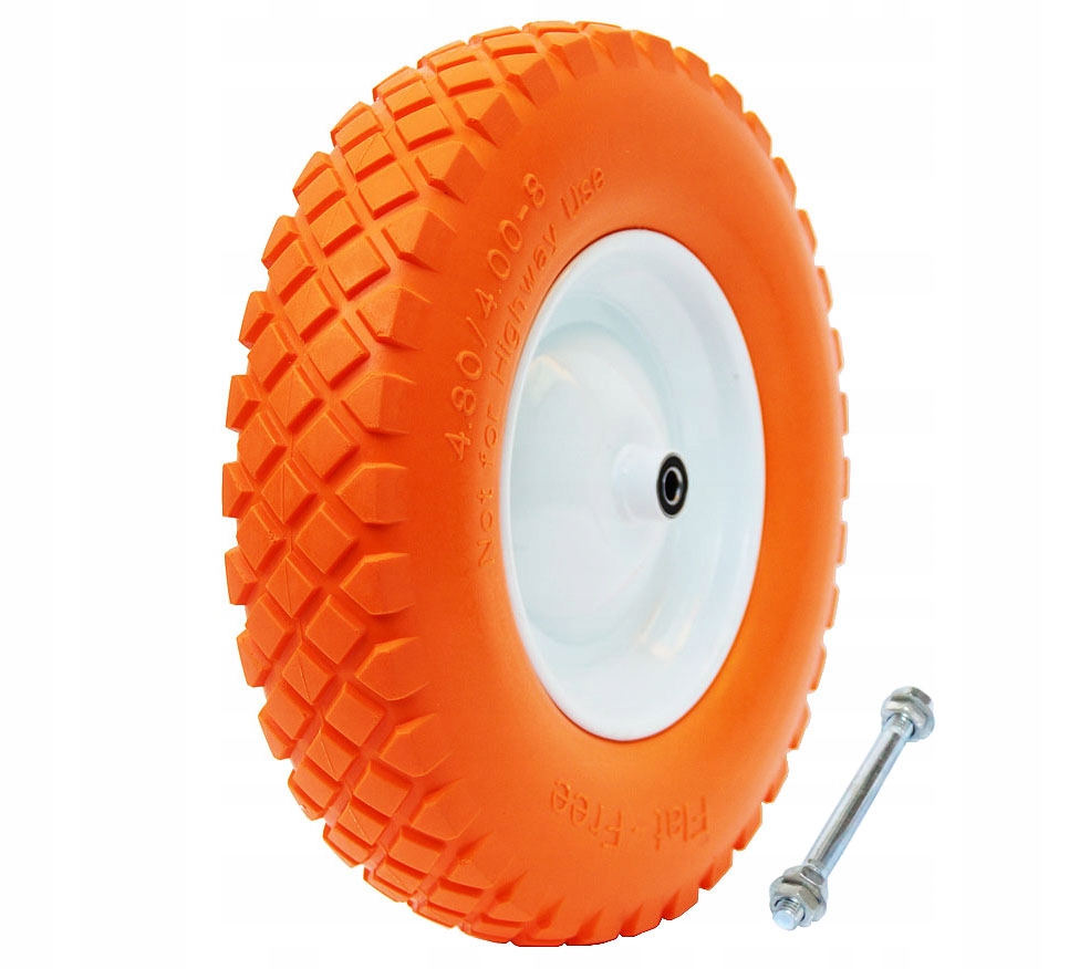 

Koło Do Taczki 4.00-8 400-8 400x8 Pełne Pu z osią