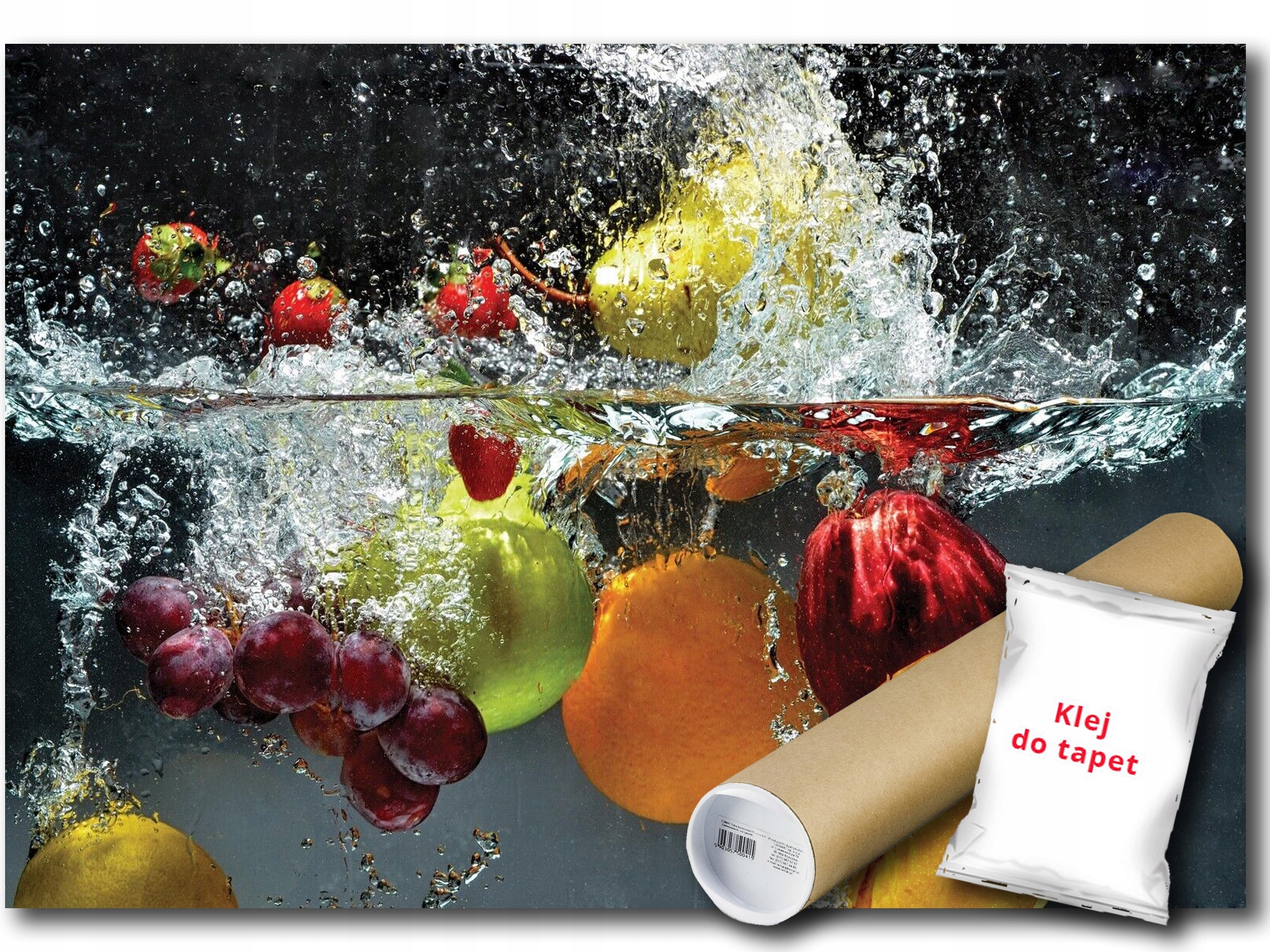 Vinylová Fototapeta Ovoce Voda Kuchyně 152x104