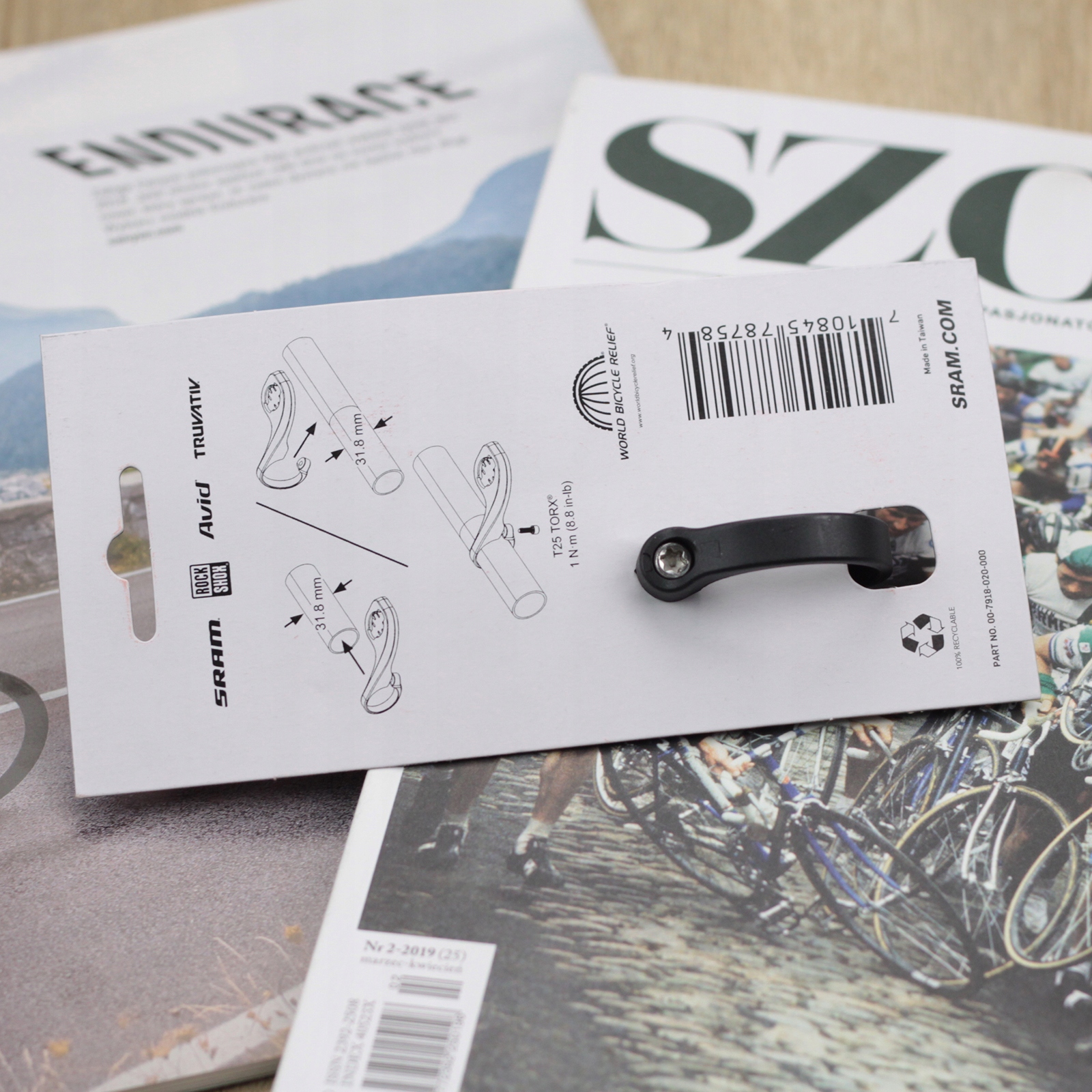 UCHWYT Rowerowy SRAM z mocowaniem GARMIN MAGENE Cycplus Sigma IGPS 31,8mm Przeznaczenie licznik