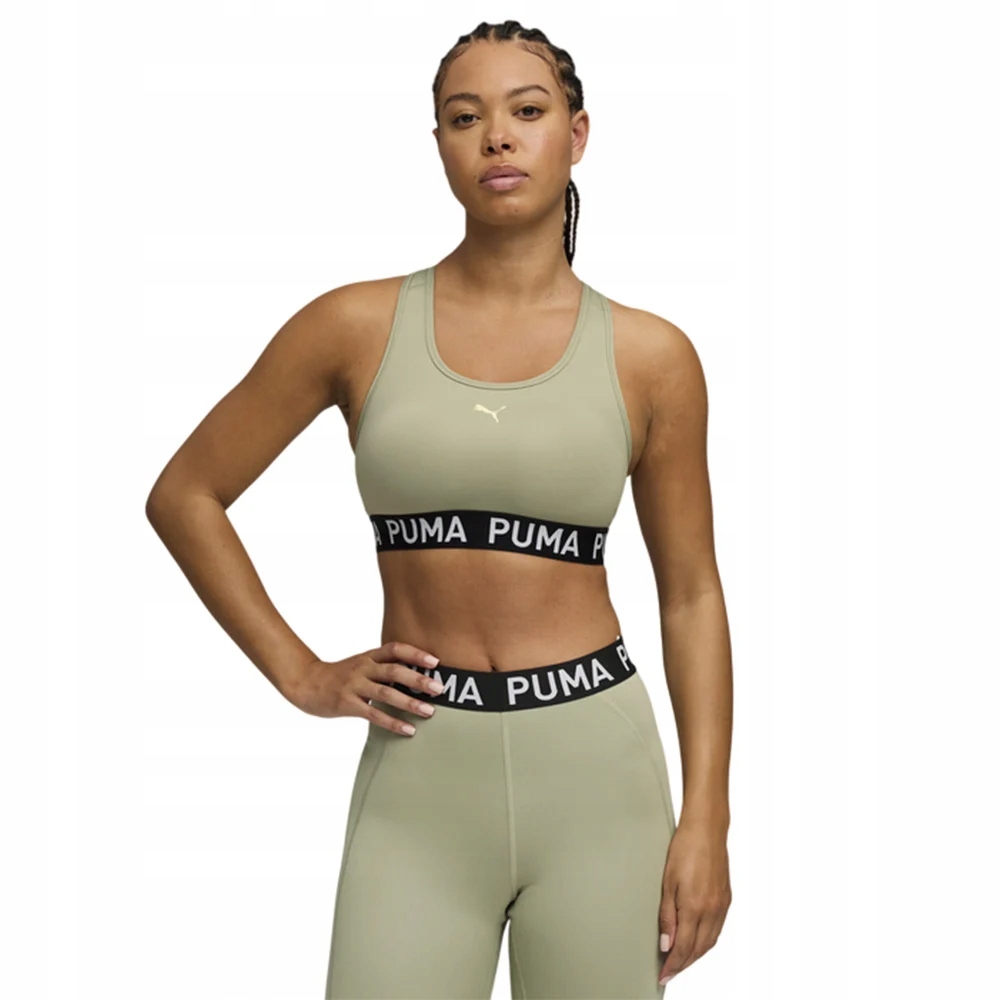 Puma 4KEEPS Strong Bra MID Lux Army S