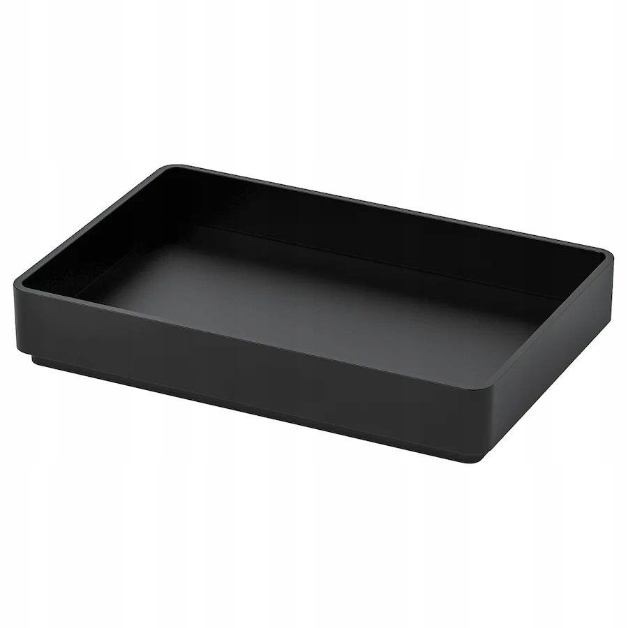 

Ikea Skogsviken Taca Czarna Prostokątna 10x15 CM