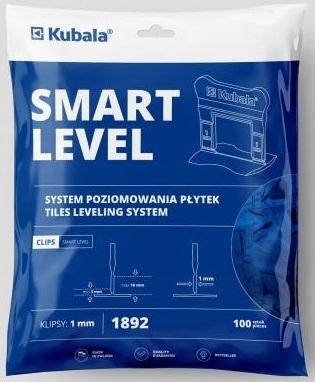 

Kubala 1892 System Poziomowania Klipsy 1mm 100szt.
